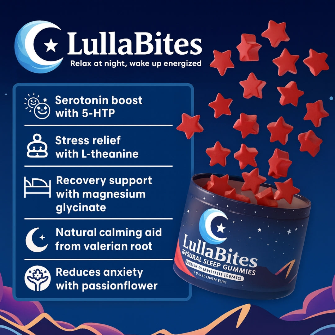 LullaBites® Natural Sleep Gummies