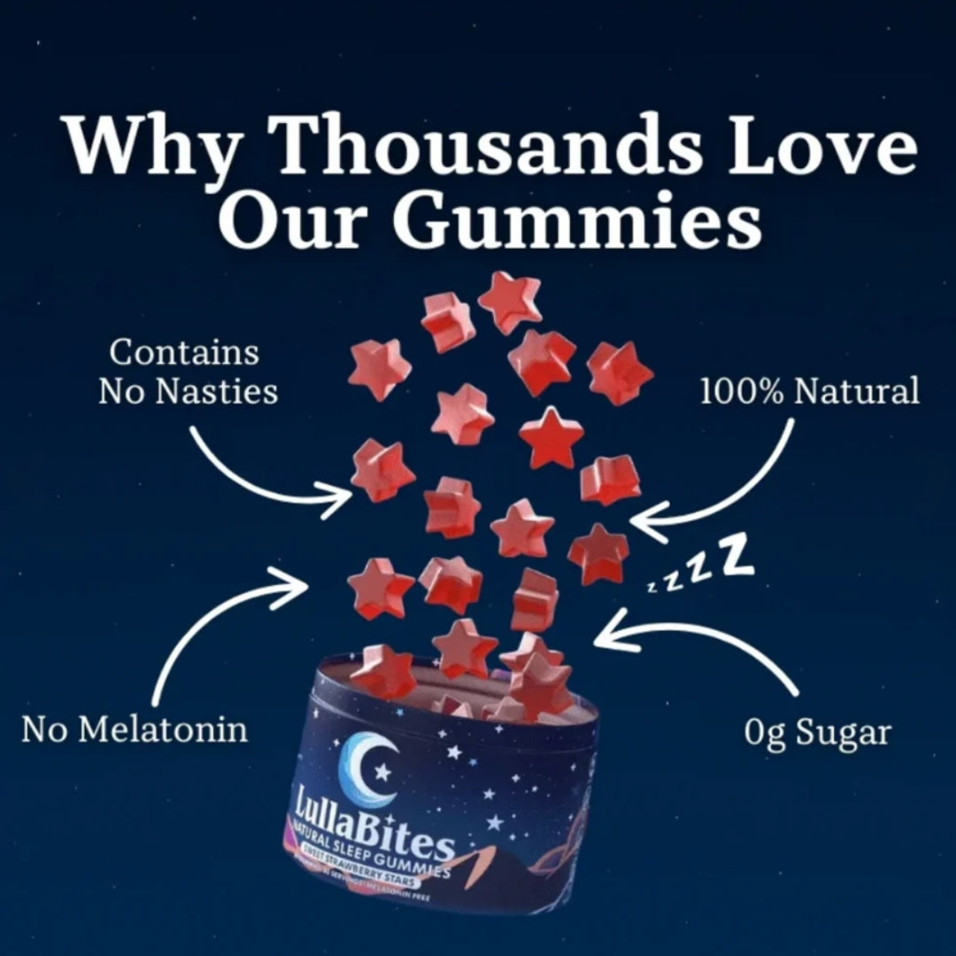 LullaBites® Natural Sleep Gummies
