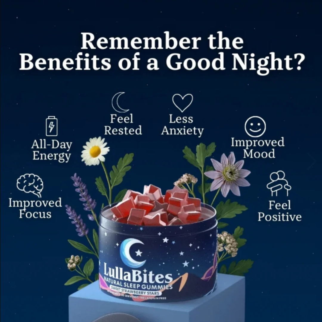 LullaBites® Natural Sleep Gummies
